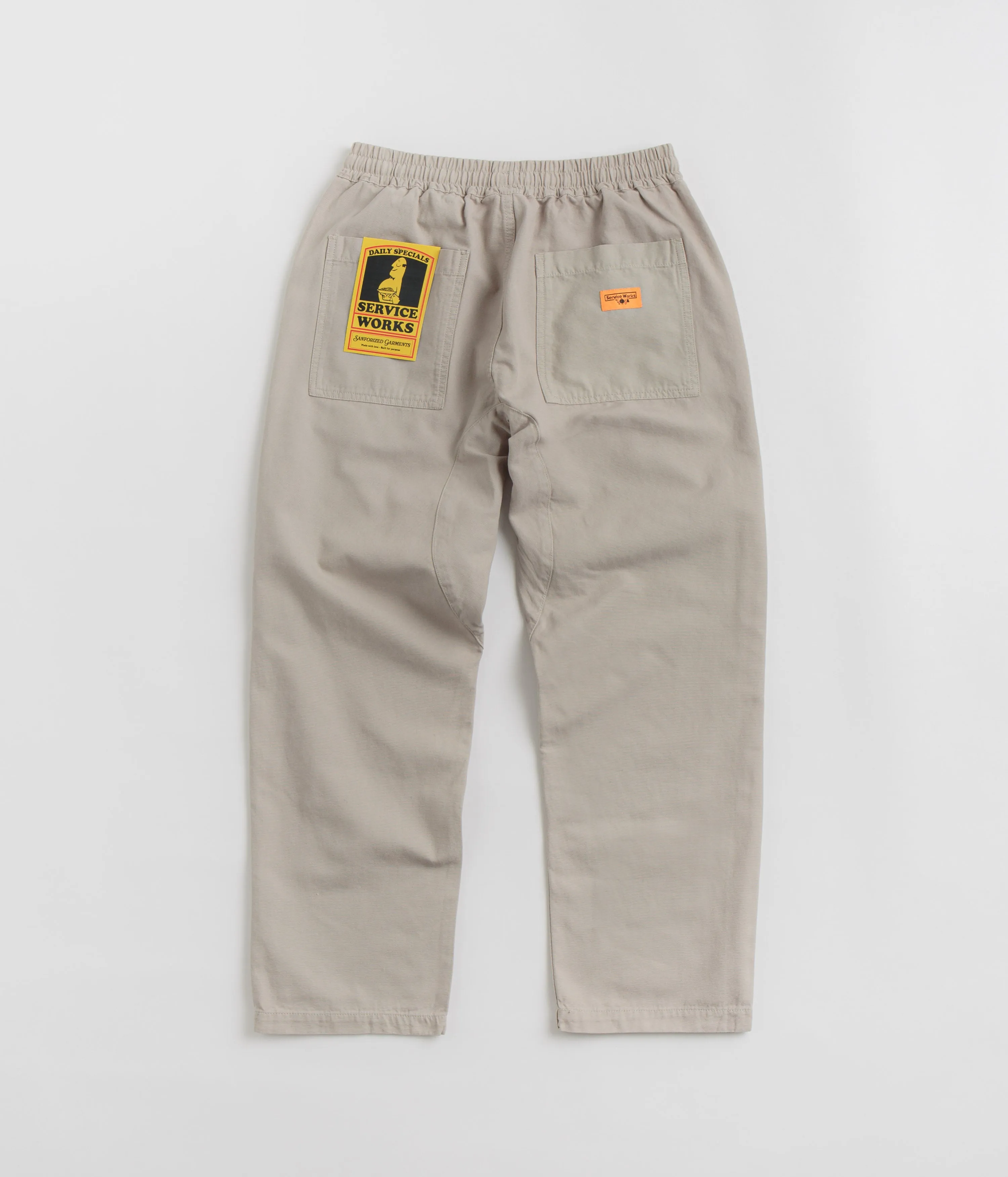 Service Works Classic Chef Pants - Stone