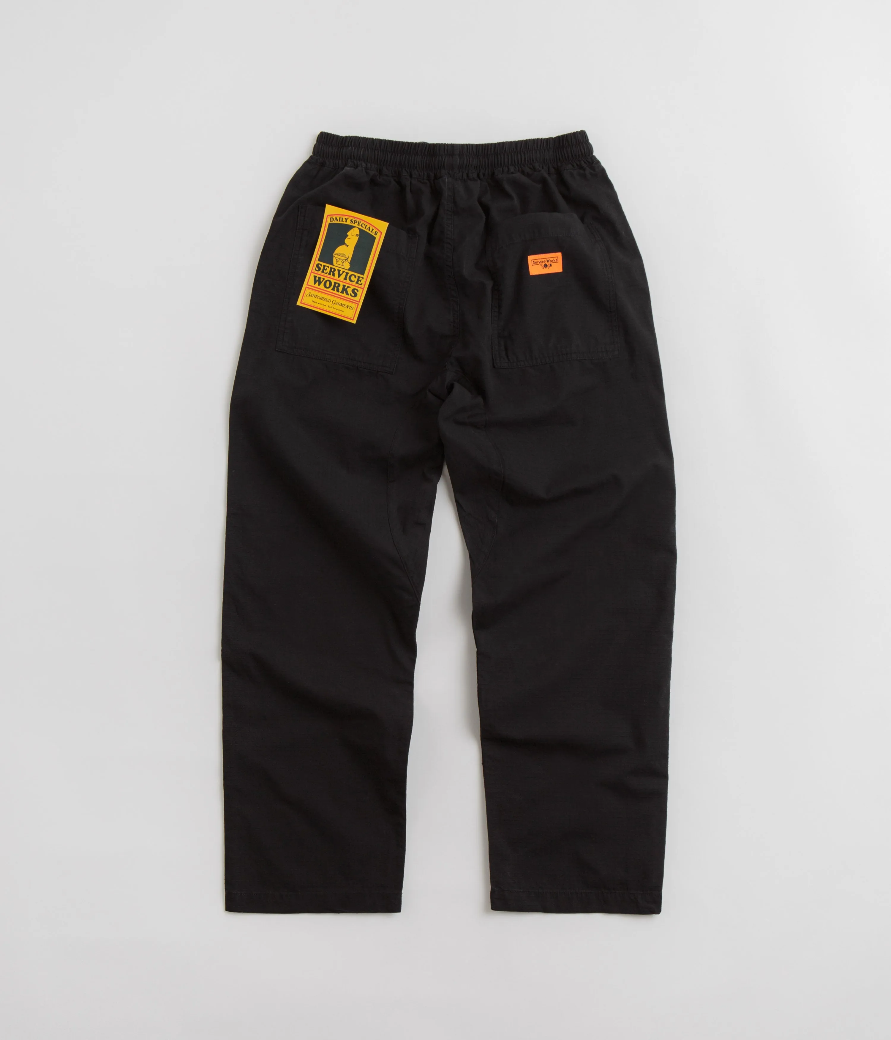 Service Works Ripstop Chef Pants - Black