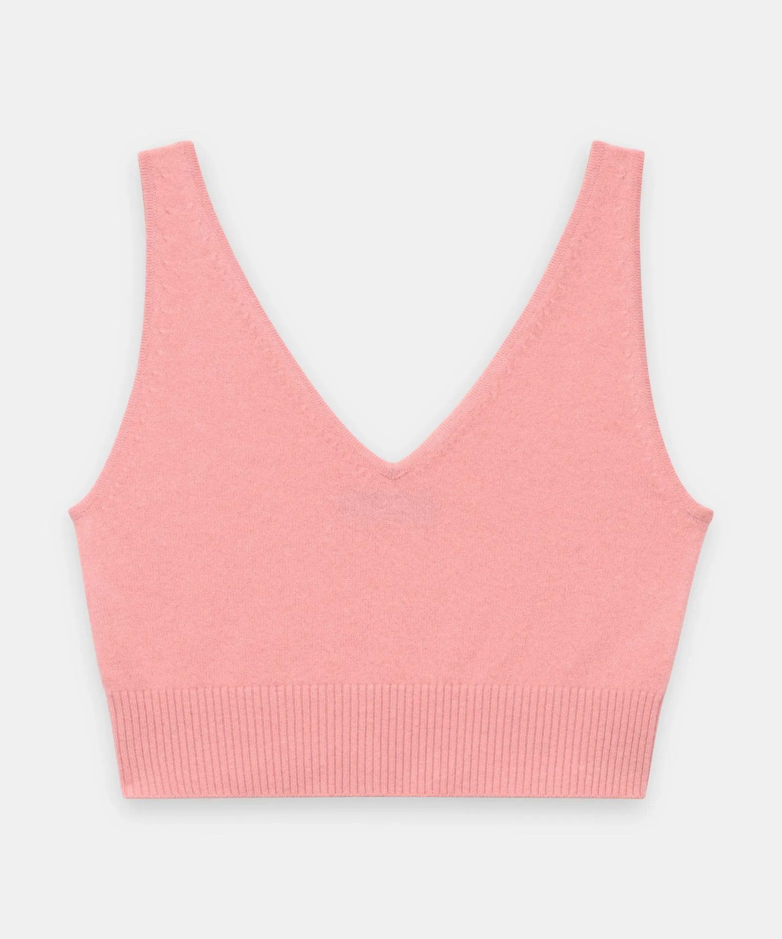 Signature Cashmere Longline Bra Tops