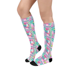 Small World Over-The-Calf Socks