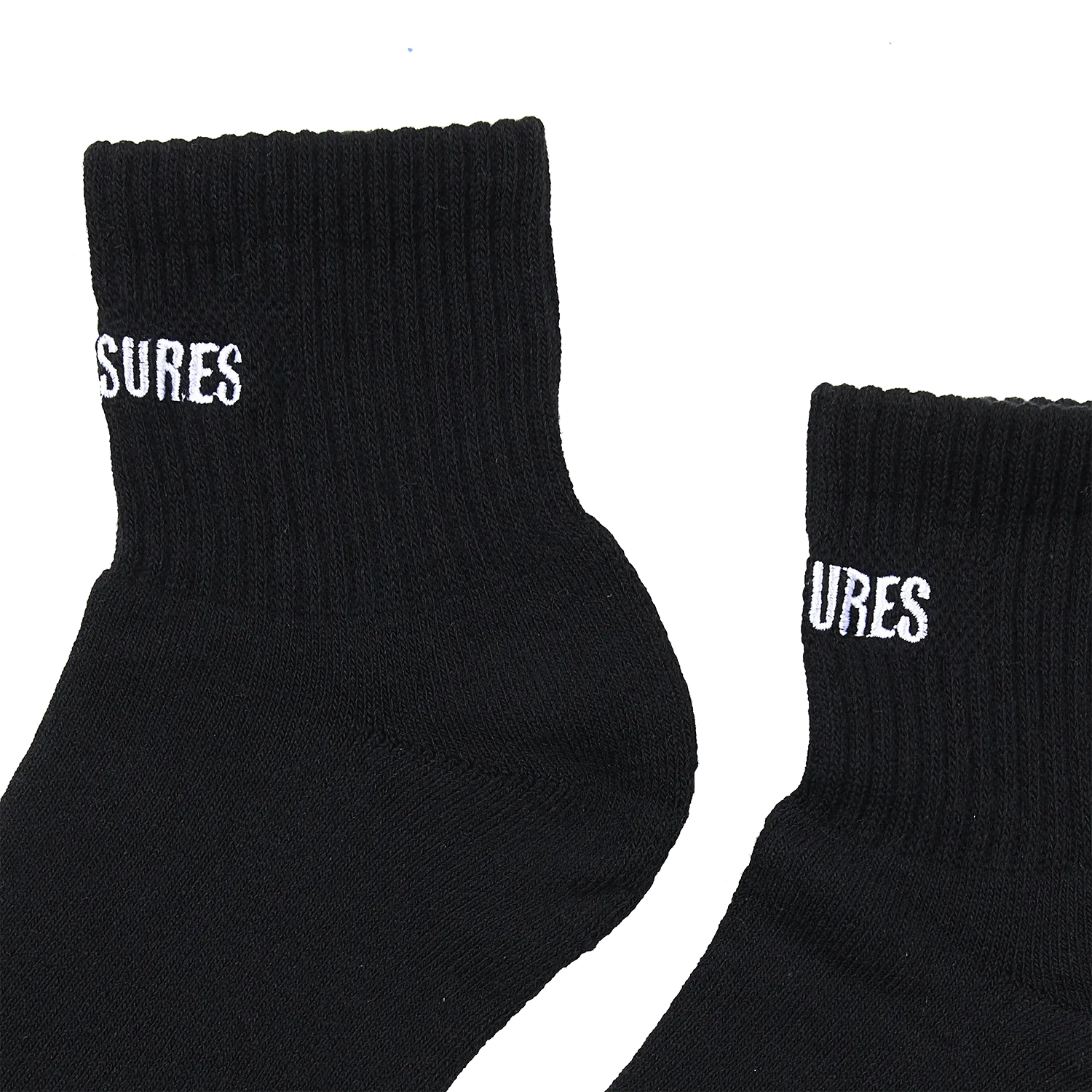 SOCKS - 2 PACK (BLACK   WHITE)