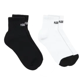 SOCKS - 2 PACK (BLACK   WHITE)