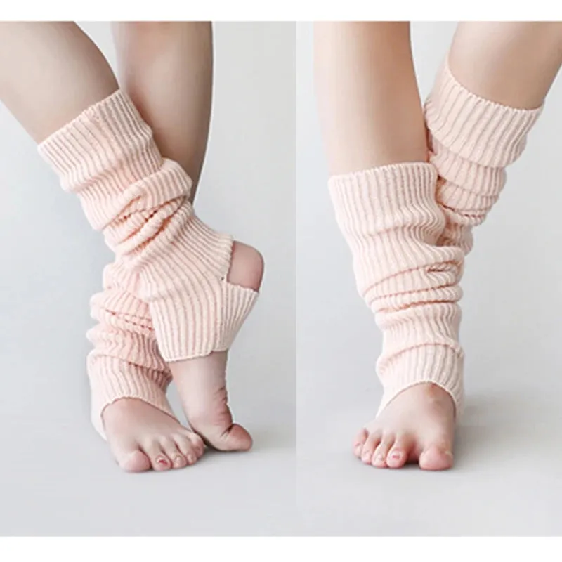 Sohiwoo Japanese Knit Socks Leg Warmers Socks Harajuku Winter Boot Cuffs Footsteps Long Legs Socks Lolita Leg Cover Cable Knit Socks