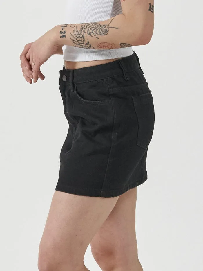 Sophie Skirt - Black Rinse