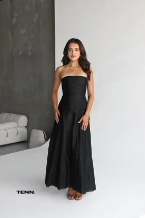 Soundscape Maxi Dress - Black