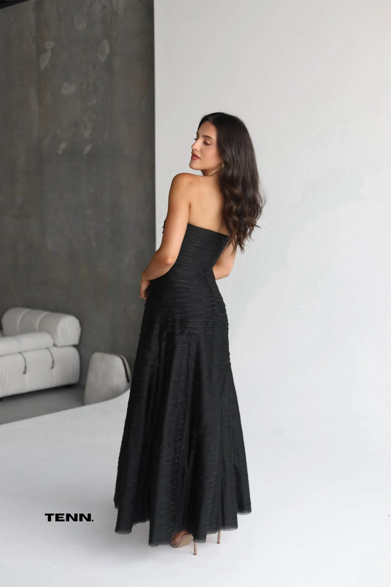 Soundscape Maxi Dress - Black