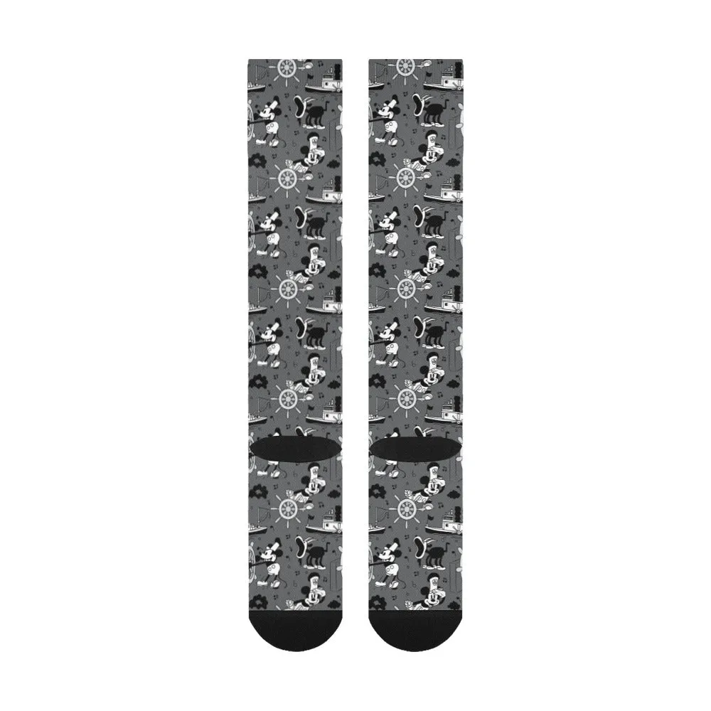 Steamboat Mickey Over-The-Calf Socks