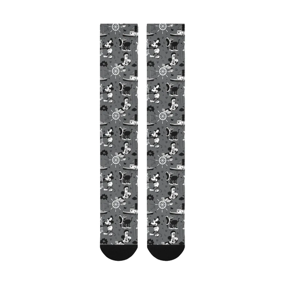 Steamboat Mickey Over-The-Calf Socks