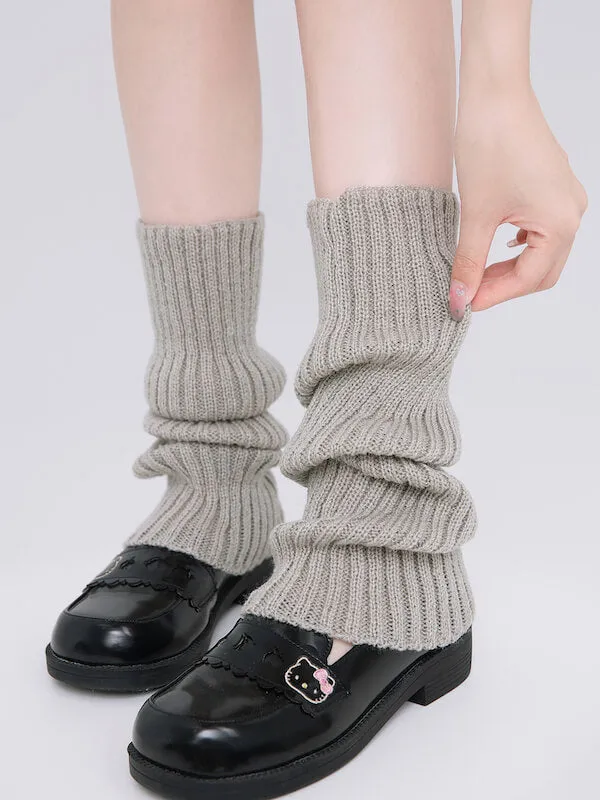 Straight lines leg warmers