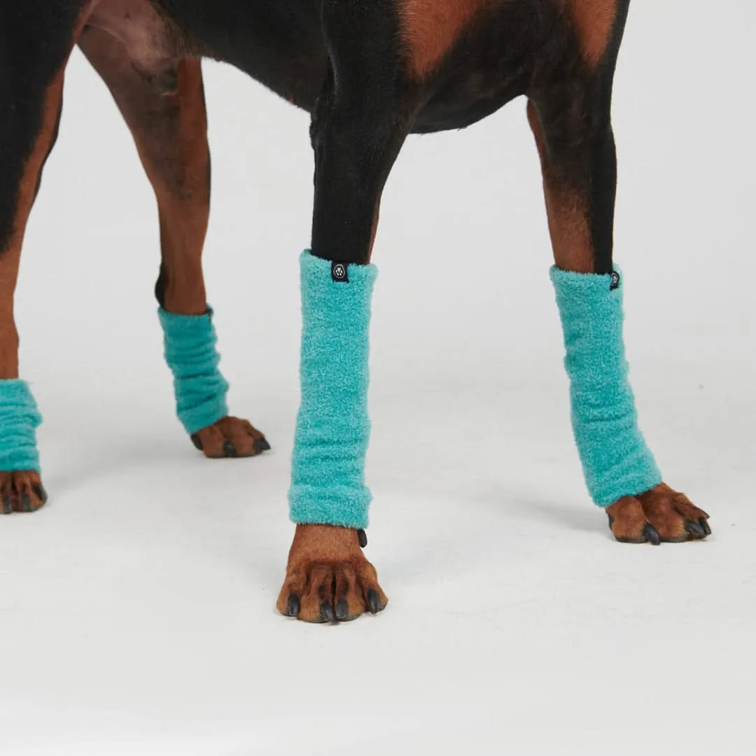 Stretchy Fleece Dog Leg Warmer Sleeves