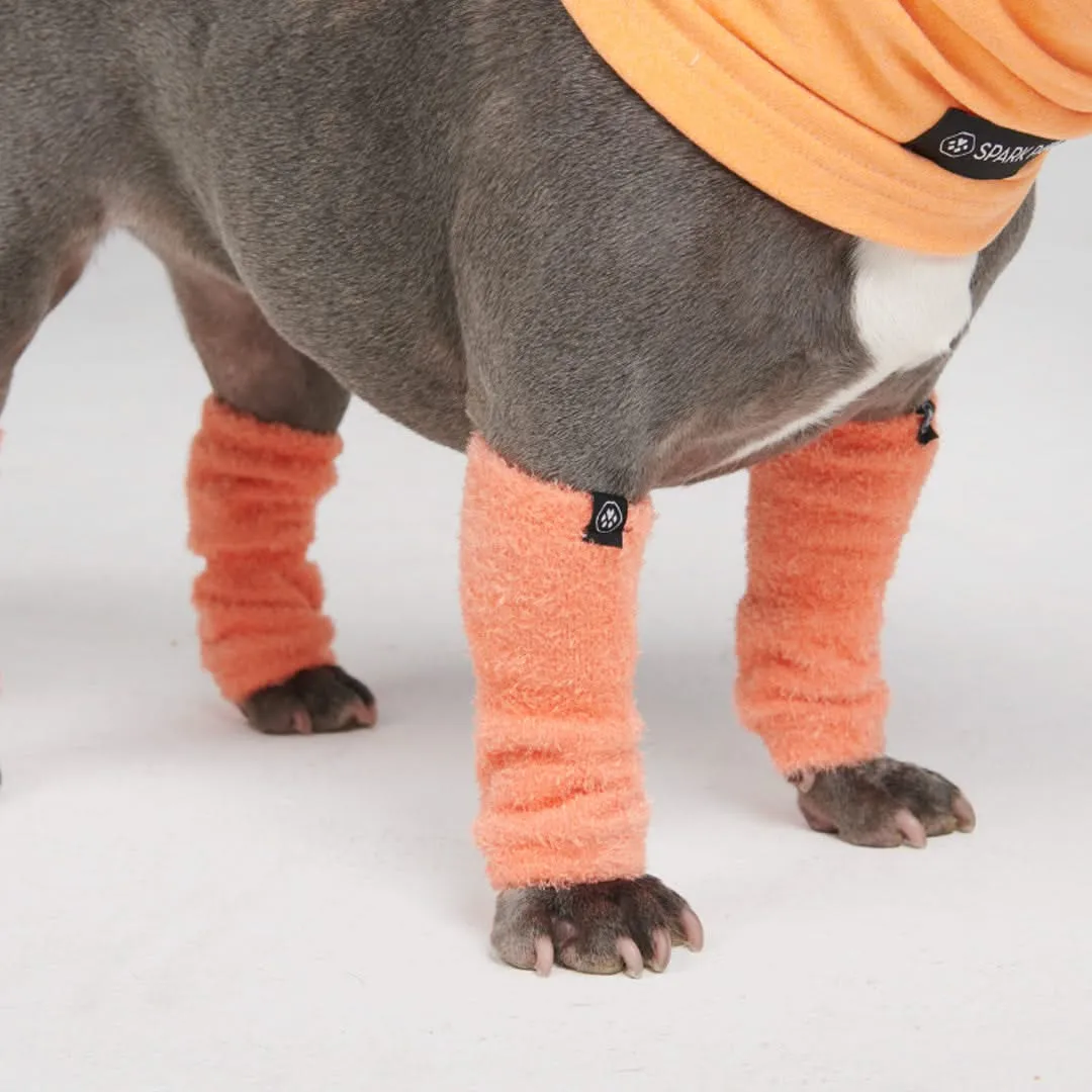 Stretchy Fleece Dog Leg Warmer Sleeves