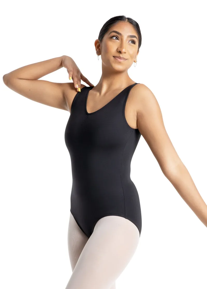 Studio Pinch Front Tank Leotard