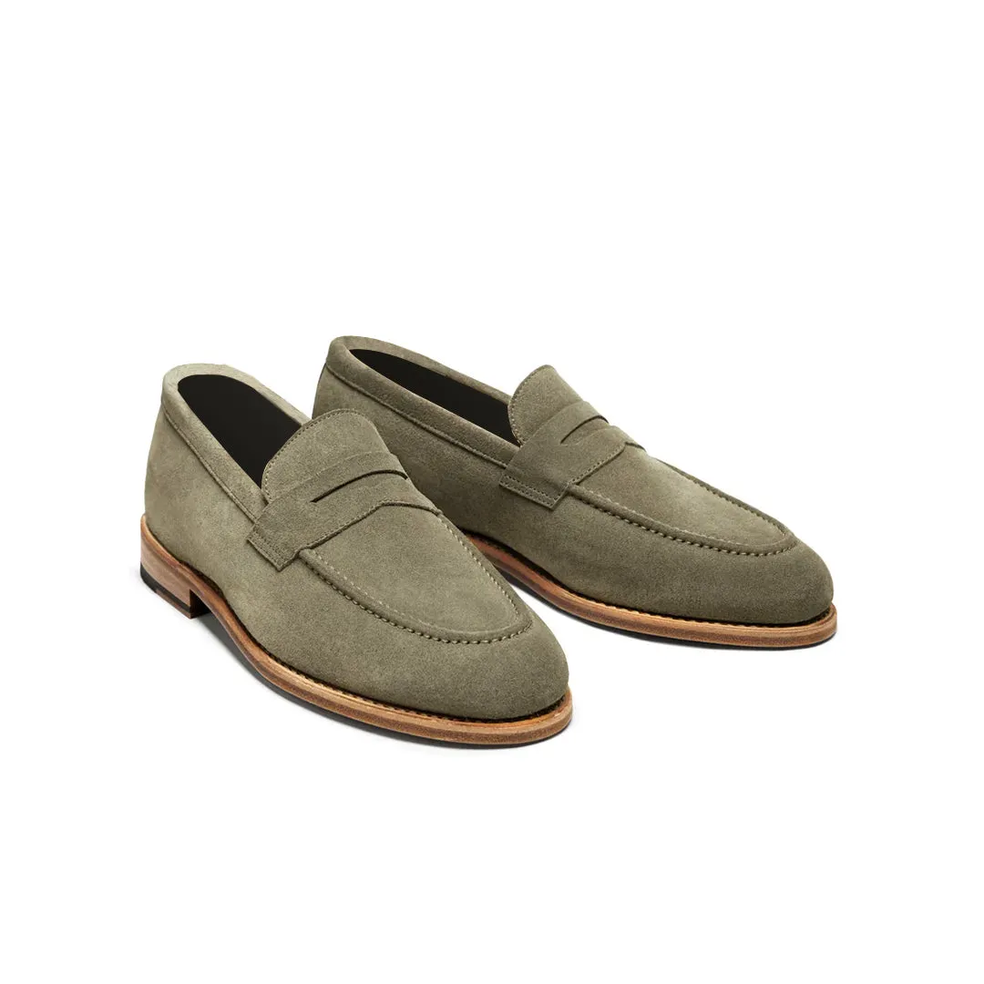 Suede loafers - Green