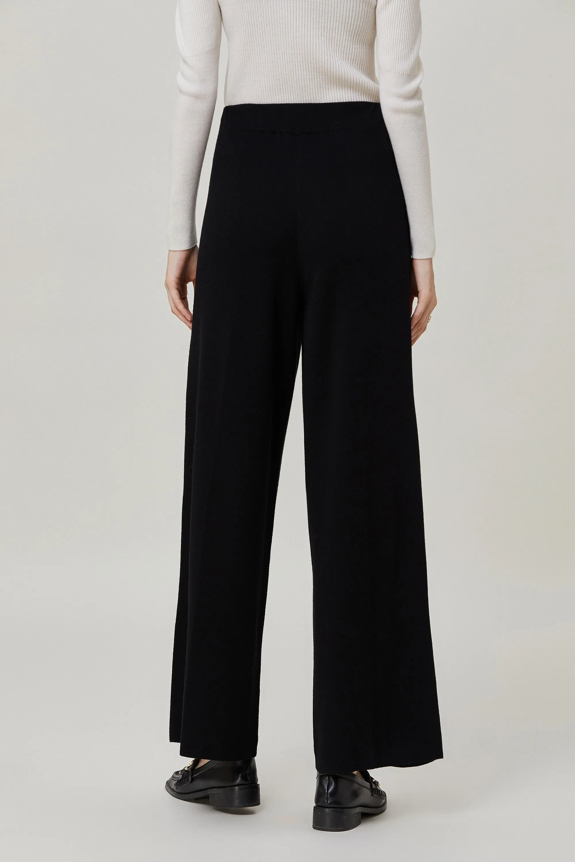 Sylphide | Sian Black Wool Blend Pants