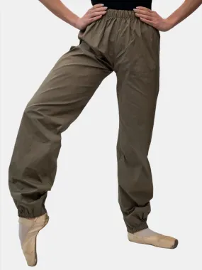 Taupe Warm-Up Dance Trash Bag Pants MP5003