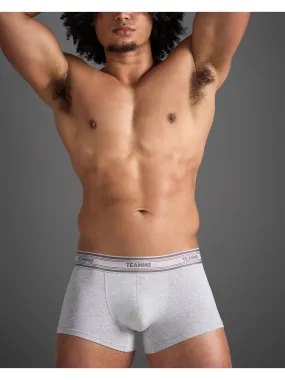 TEAMM8 New Classic Cotton Trunk - Grey Marle