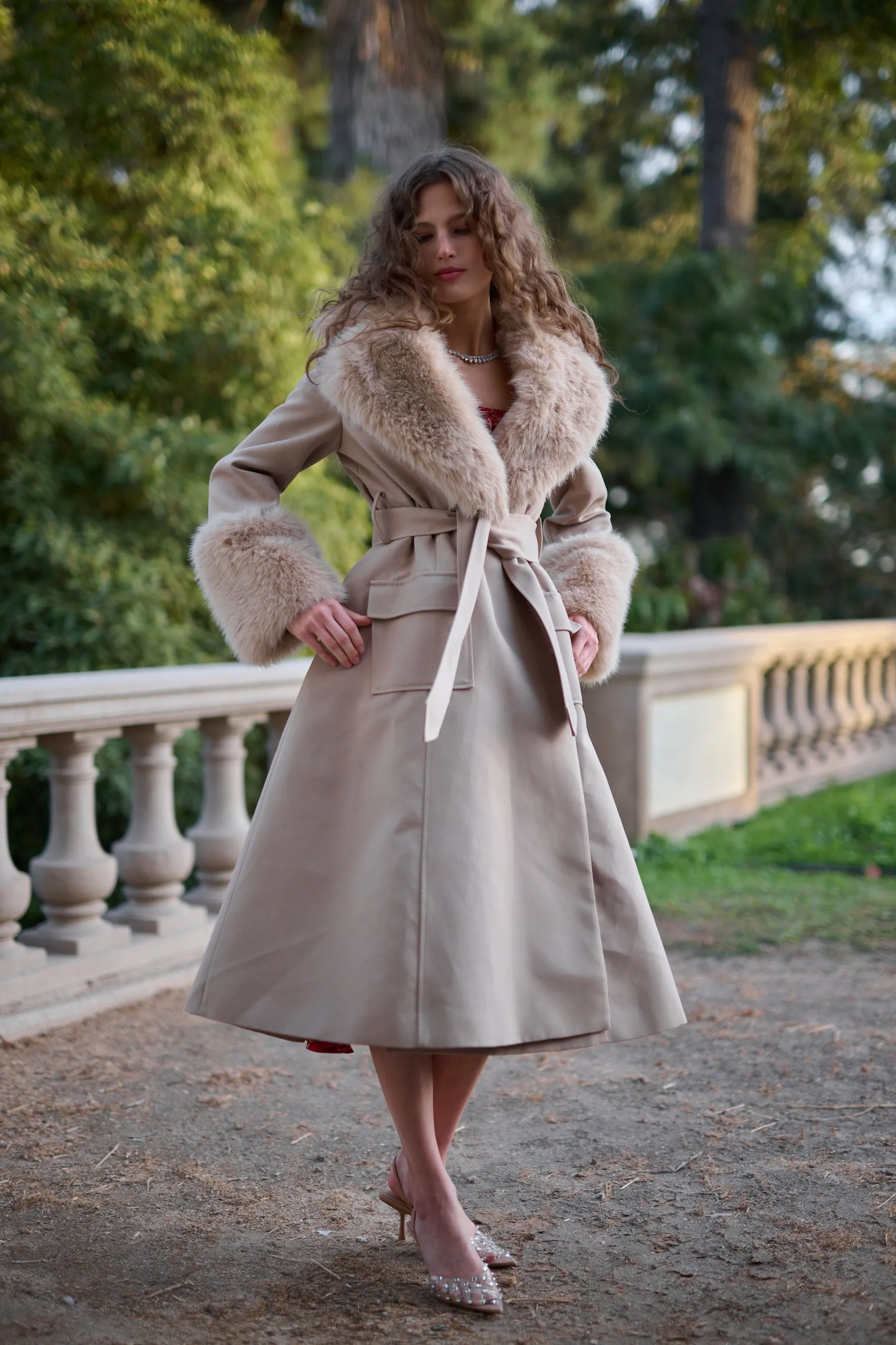 The Almond Groupie Coat