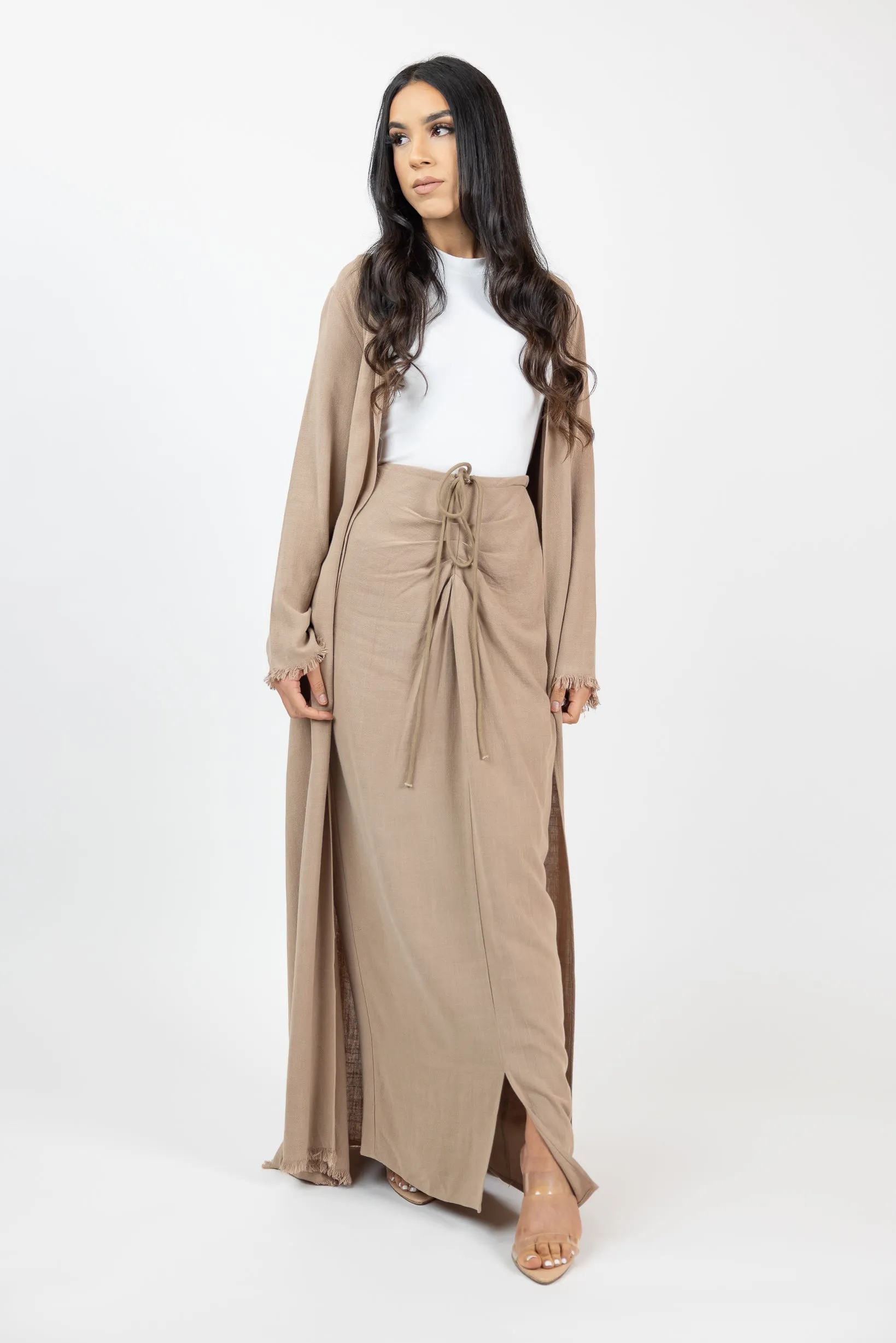 The Crescent Shivani Detailed Skirt