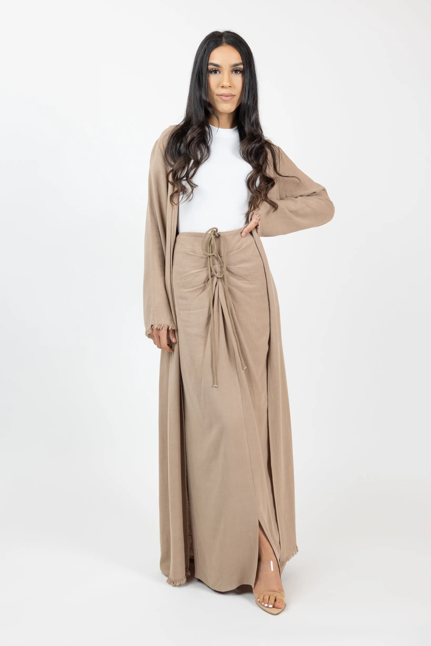 The Crescent Shivani Detailed Skirt