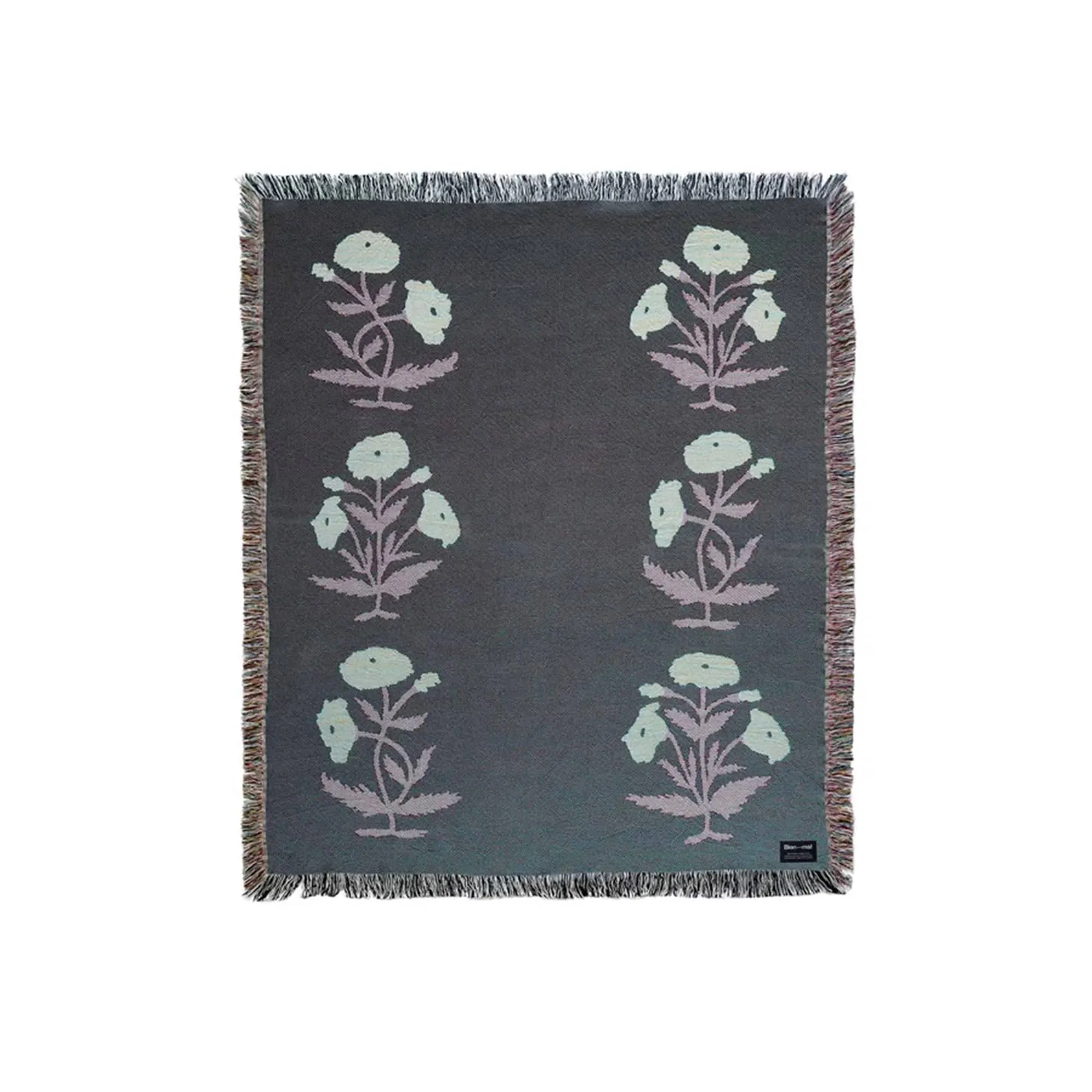 Throw Blanket - Red Gardenias