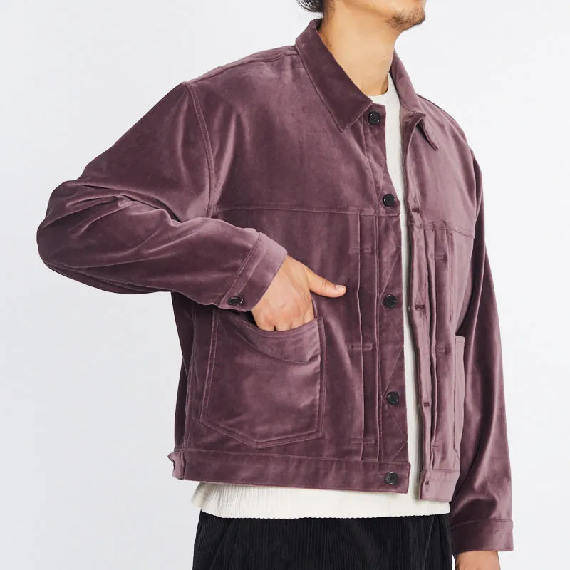 Type 100 Jacket - Lavender Velvet