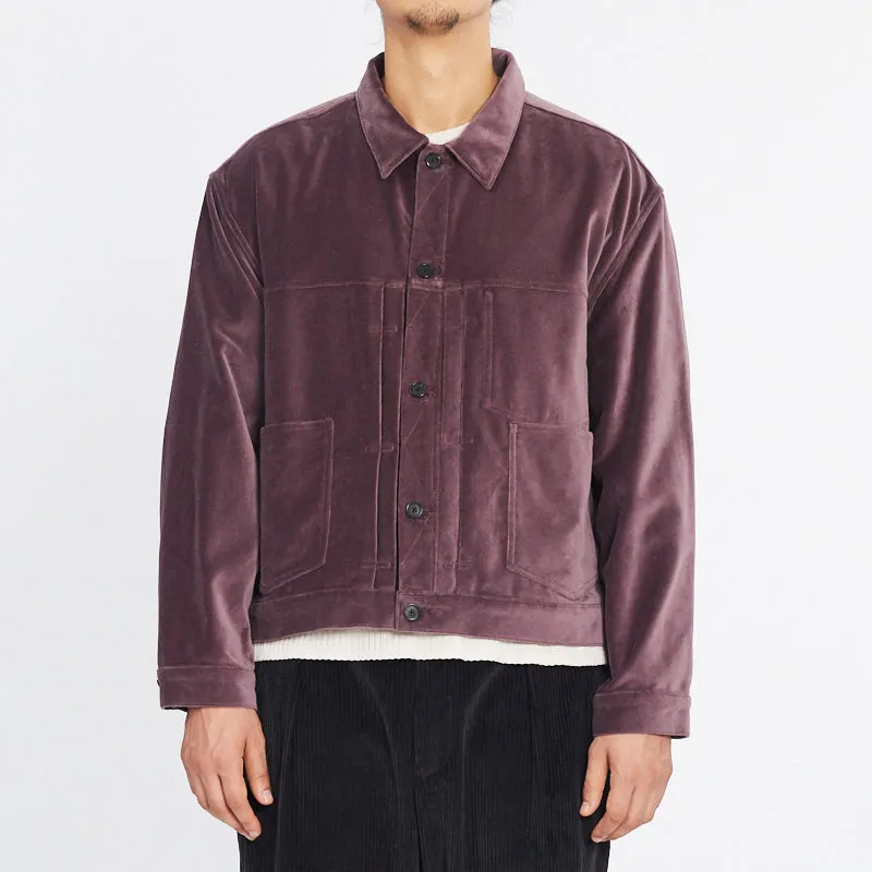 Type 100 Jacket - Lavender Velvet