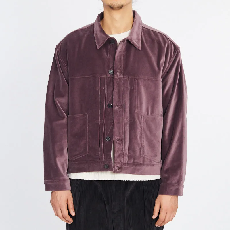 Type 100 Jacket - Lavender Velvet