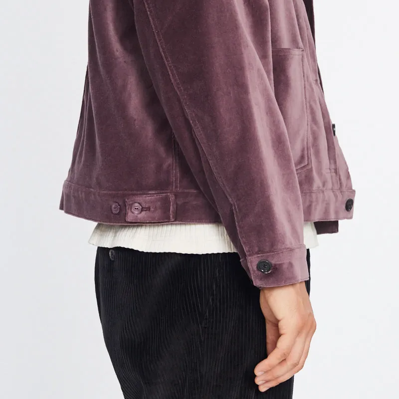 Type 100 Jacket - Lavender Velvet