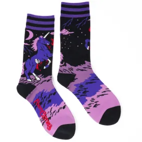 Unisex Evil AF Unicorn Socks