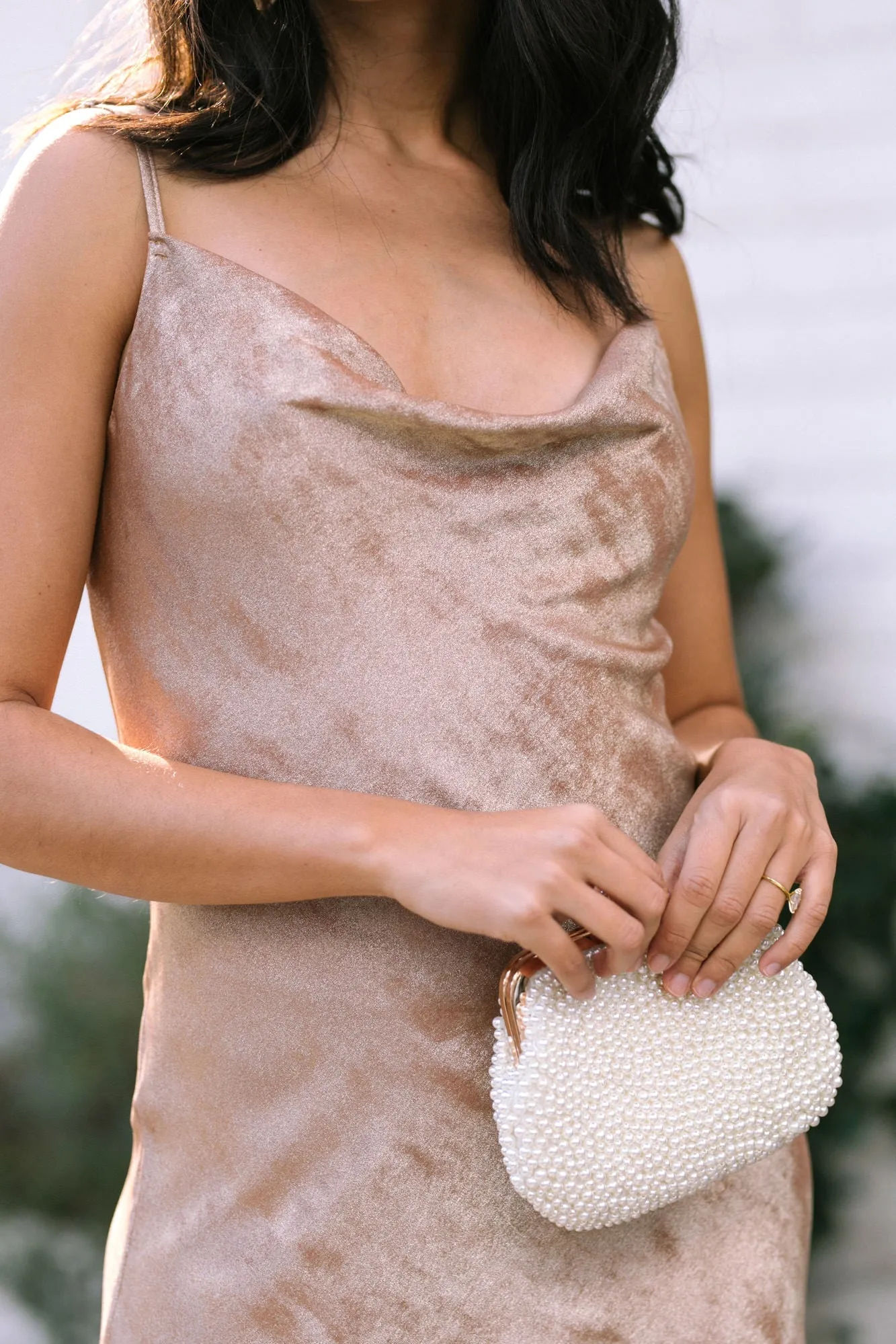 Winona Shimmery Slip Dress