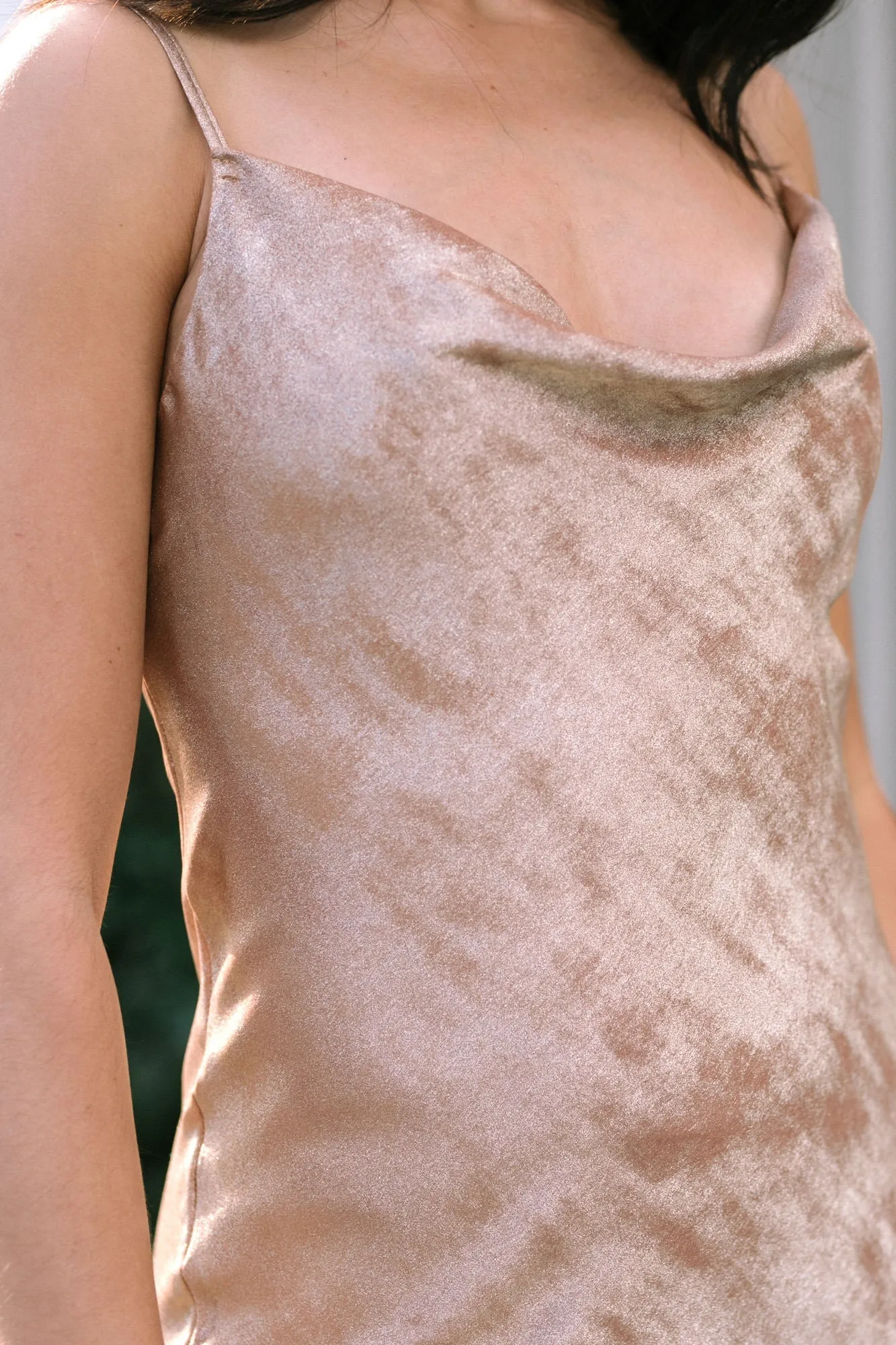 Winona Shimmery Slip Dress