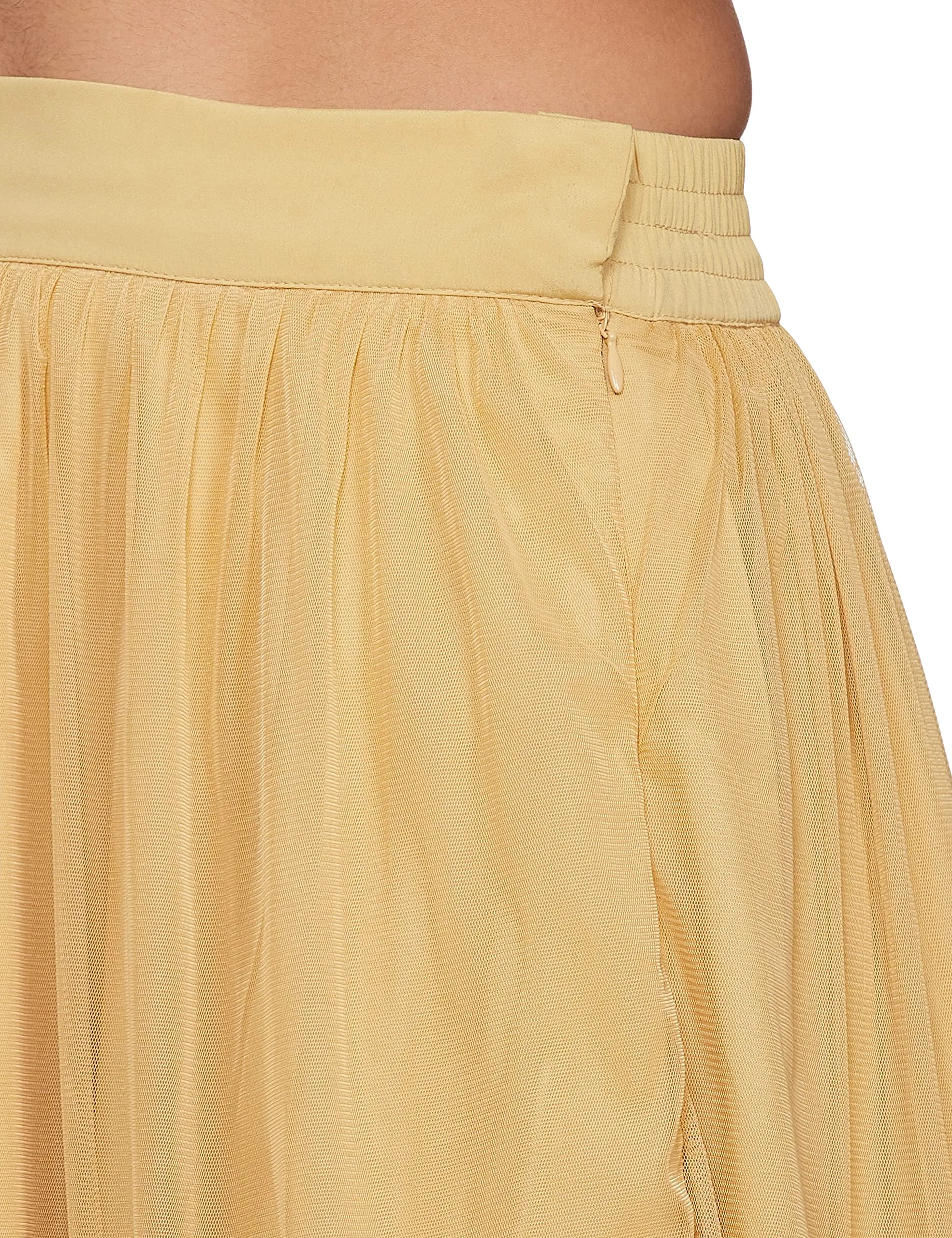 Wishful net Full Skirt Gold