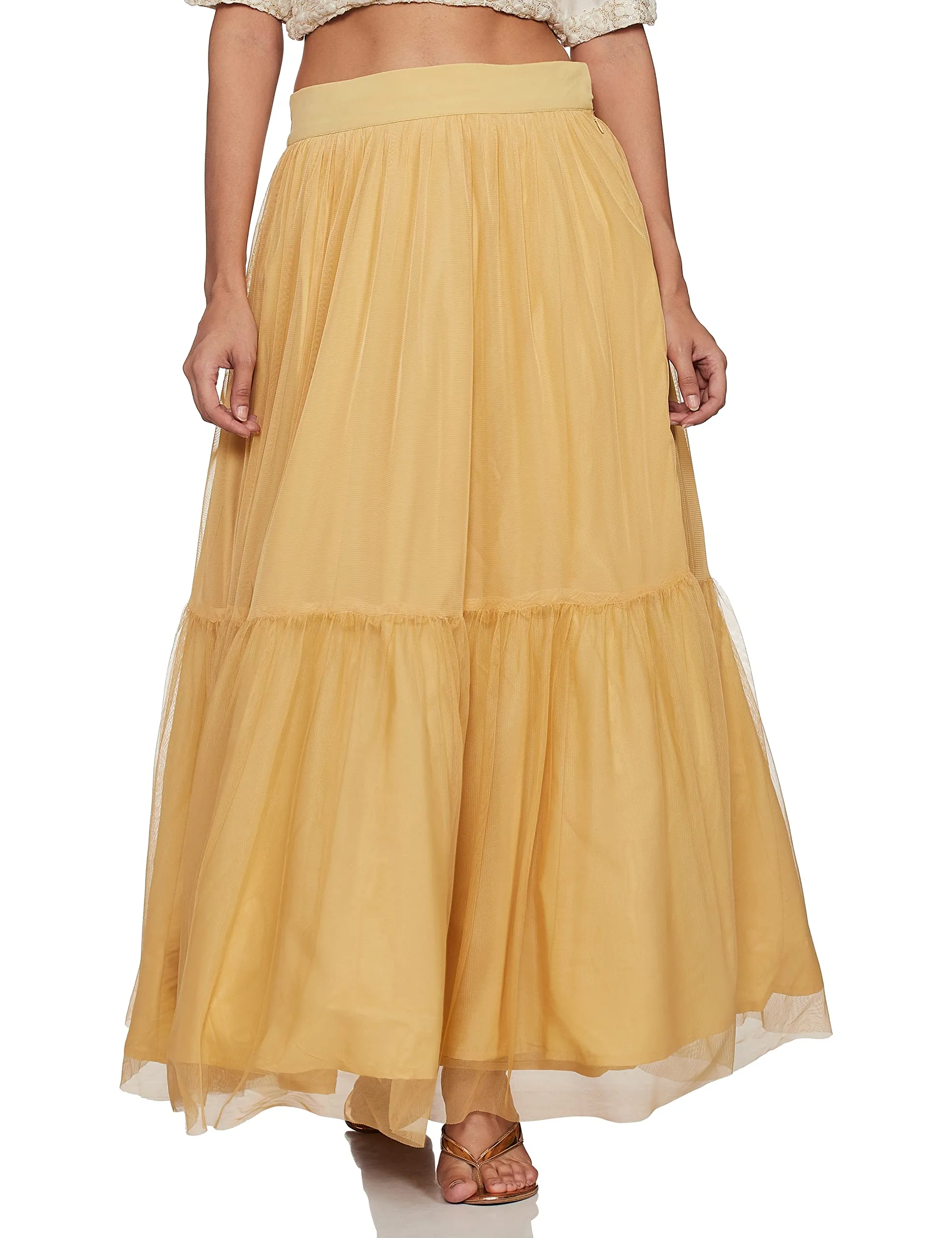 Wishful net Full Skirt Gold