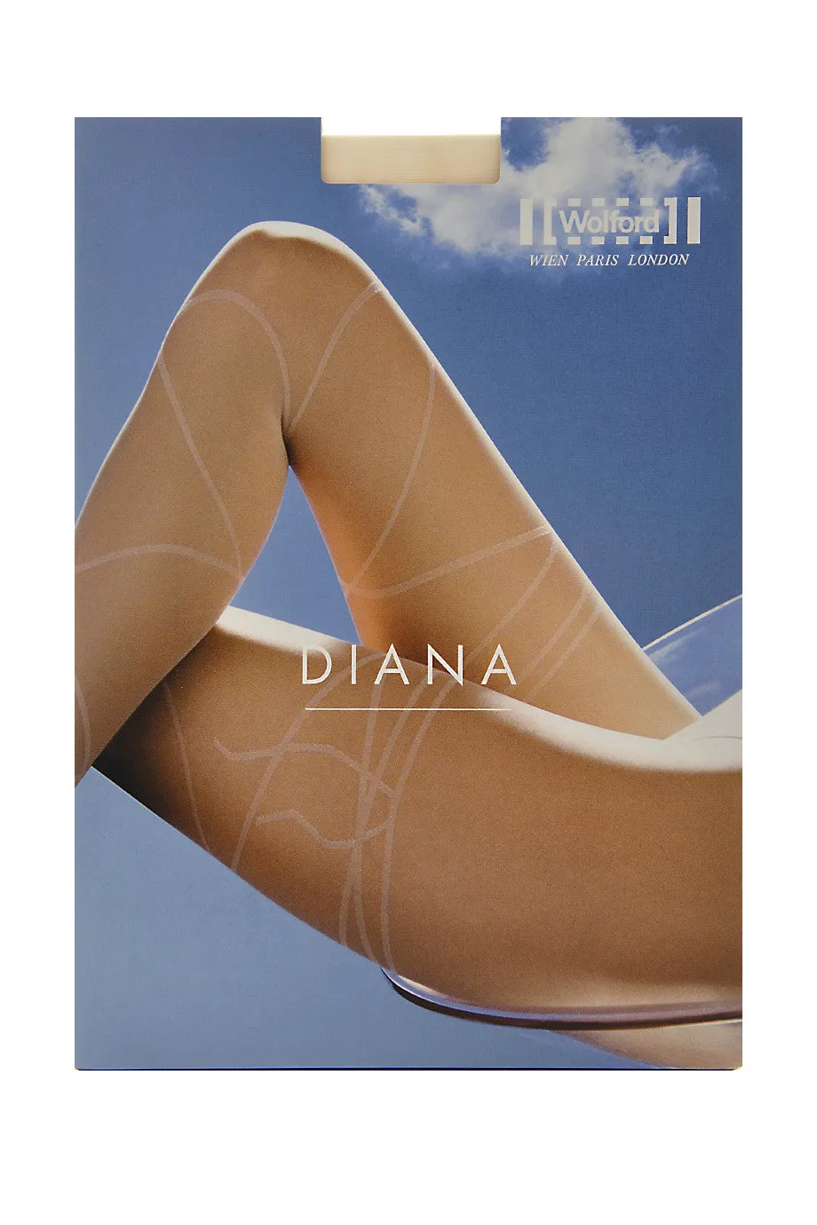 WOLFORD DIANA Sheer Peach Tights 4549