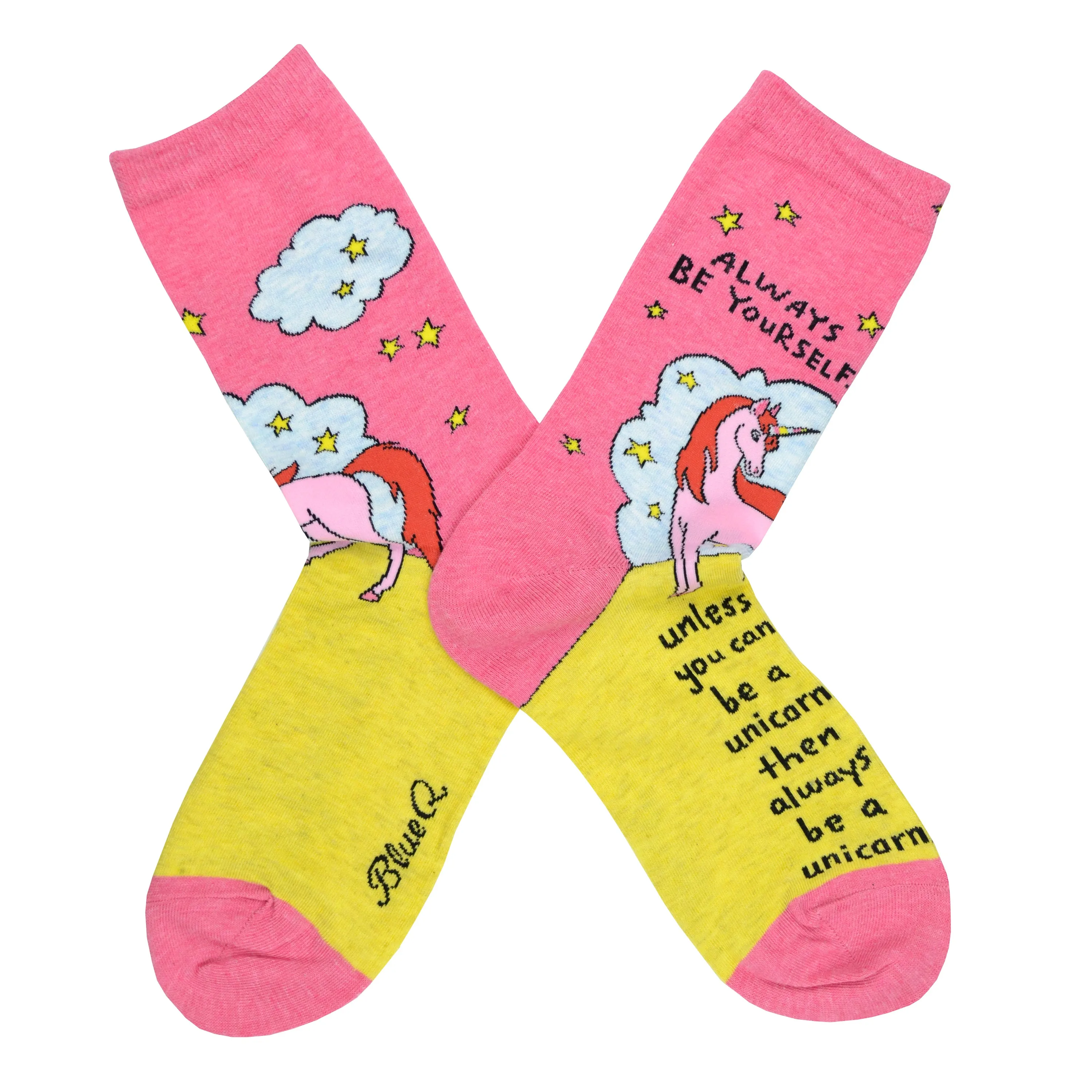 Women's Always Be Yourself Unicorn Socks