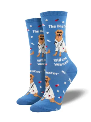 Women's The Dogtor Is In Socks