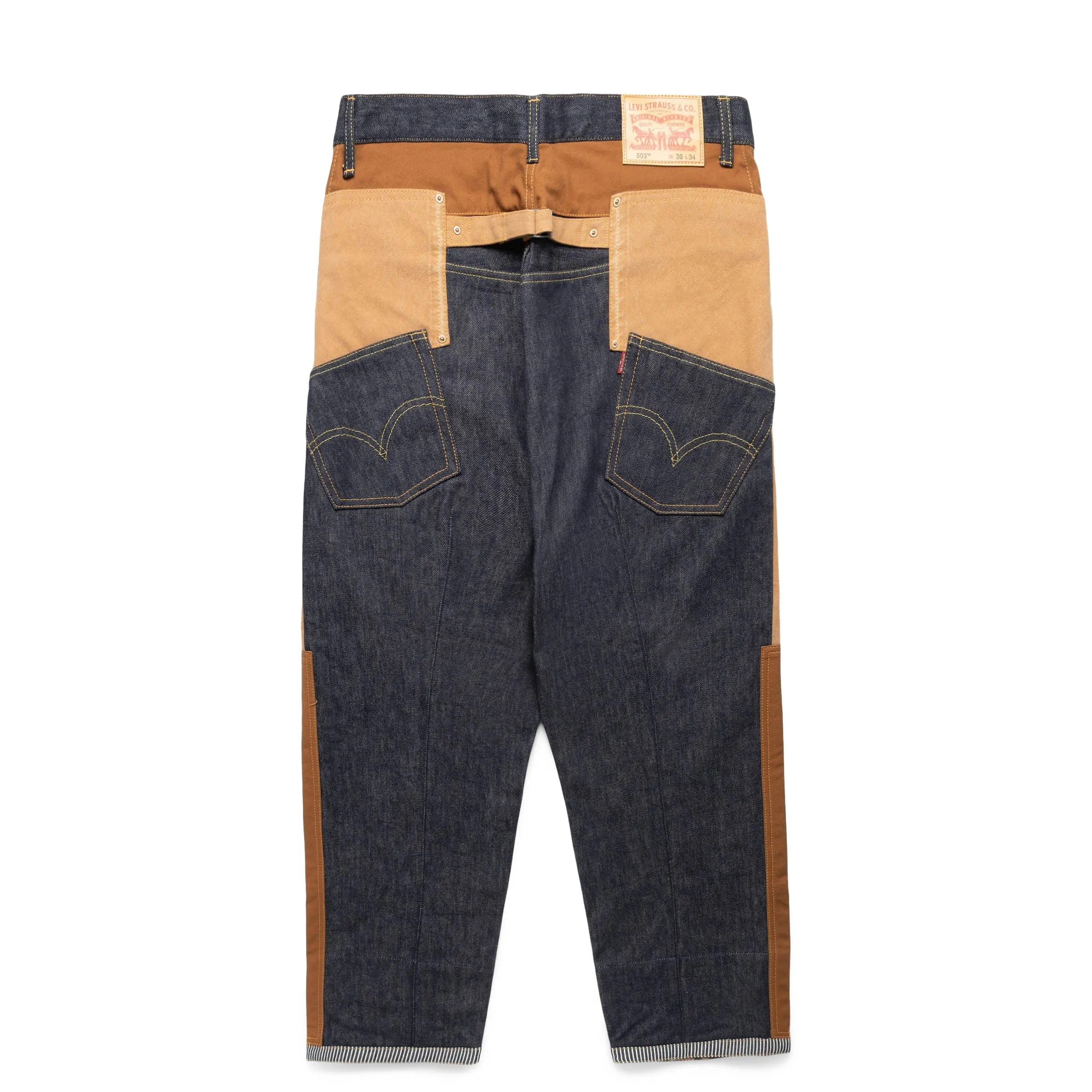 X CARHARTT WIP COTTON TWILL PANTS