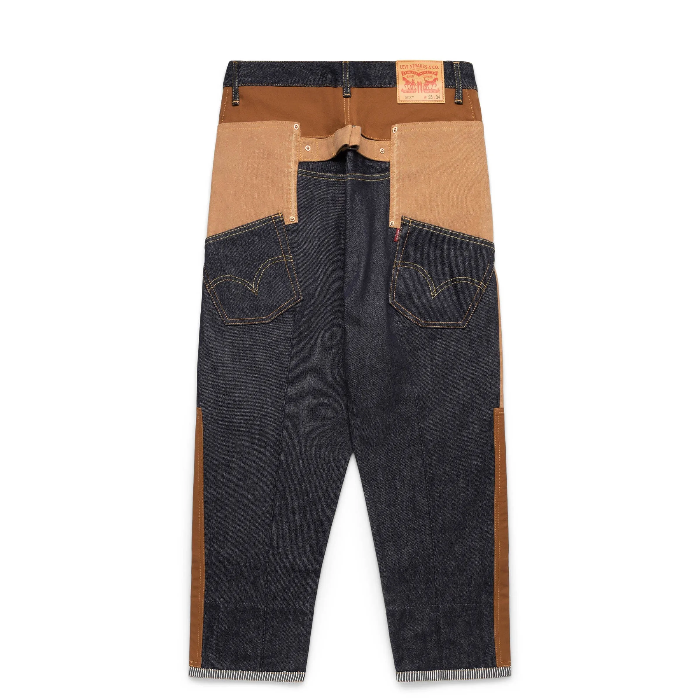 X LEVI'S COLOR BLOCK PANTS