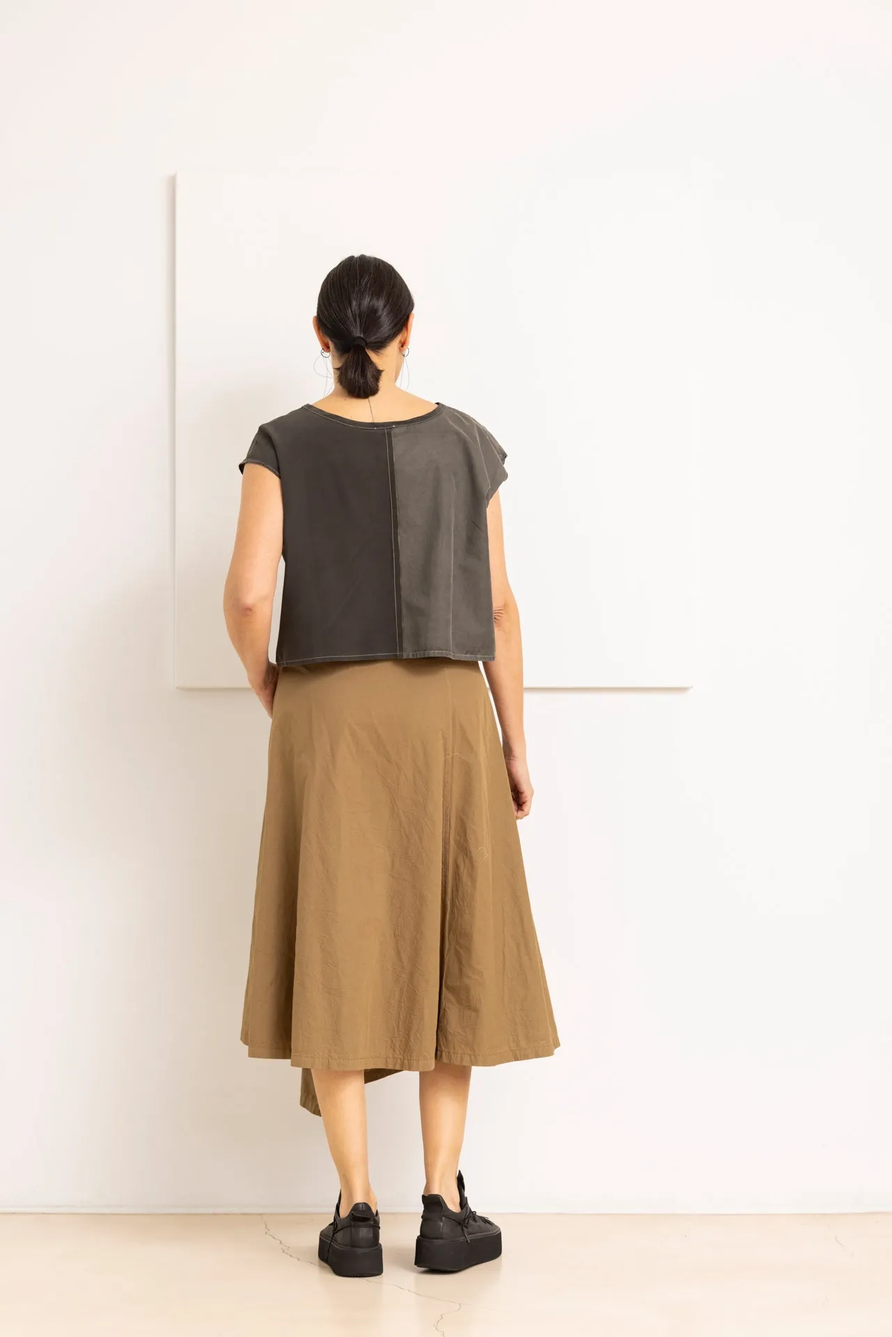 YAMAMOTO Y'S SKIRT BEIGE