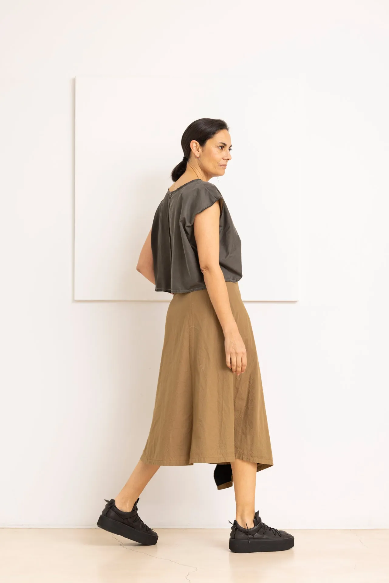 YAMAMOTO Y'S SKIRT BEIGE