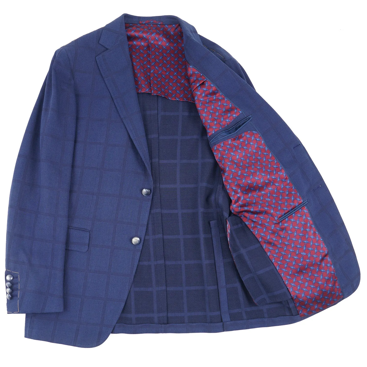 Zilli Slim-Fit Woven Wool and Cotton Sport Coat